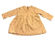 Vorschaubild 5 von Mini Baby Kleid Gr. 68 Weiß Punkte Rüschen Baumwolle