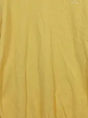 Vorschaubild 3 von Damen Pullover Gelb XL Baumwolle Basic Langarm