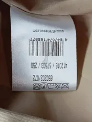 Vorschaubild 5 von Blazer Damen 34/XS Beige Klassisch Business Baumwolle