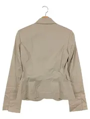 Vorschaubild 2 von Blazer Damen 34/XS Beige Klassisch Business Baumwolle