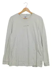 Vorschaubild 1 von Langarmshirt Herren Beige Gr. 46/S Sportlich Baumwolle Logo