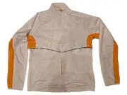 Vorschaubild 4 von Damen Trainingsjacke Sportjacke Weiß Orange Gr. 40/L