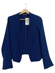 Vorschaubild 1 von Damen Blazer Jacke Blau Gr. 40 Business Elegant Polyester