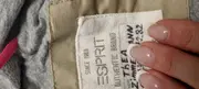 Vorschaubild 5 von Mädchen Regenjacke Parka Kapuze Beige Gr. 116 Baumwolle Casual Outdoor