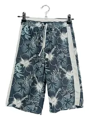 Vorschaubild 1 von Badeshorts Kinder Gr. 128 Mehrfarbig Sportlich Florales Muster