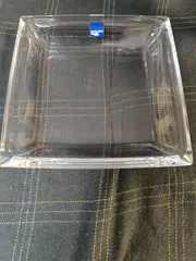 Vorschaubild 2 von Dekoschale Glas Modern Transparent Kariert 2x0.4 cm Alltag