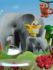 Vorschaubild 3 von Duplo Brotdose Kinder Mehrfarbig Tiermotive Kunststoff Lunchbox