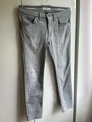 Vorschaubild 2 von Herren Jeans Slim Fit Grau Gr. 50 W33 Casual