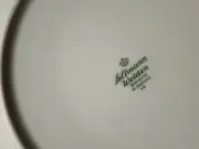 Vorschaubild 2 von Unterteller Porzellan Weiß Klassisch Strukturmuster 22cm