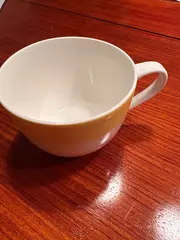 Vorschaubild 2 von Tasse Porzellan Weiß Gelb Modern 300ml Made in Germany