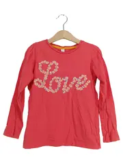 Vorschaubild 1 von Langarmshirt Mädchen Kinder Gr. 116/122 Rot Blumen Love Charmant
