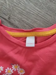 Vorschaubild 3 von Langarmshirt Mädchen Kinder Gr. 116/122 Rot Blumen Love Charmant