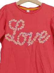 Vorschaubild 2 von Langarmshirt Mädchen Kinder Gr. 116/122 Rot Blumen Love Charmant