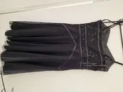 Vorschaubild 2 von Frizz Damen festliches Kleid Gr. 36/S Schwarz Elegant Pailletten