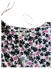 Vorschaubild 3 von Damen Bluse 40 L Mehrfarbig Blattmuster Viskose Casual