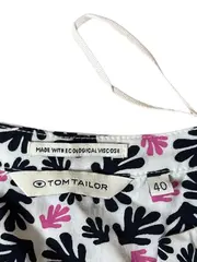 Vorschaubild 5 von Damen Bluse 40 L Mehrfarbig Blattmuster Viskose Casual