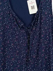 Vorschaubild 2 von Damen Top 42/XL Mehrfarbig Blumenmuster Viskose Casual