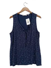 Vorschaubild 1 von Damen Top 42/XL Mehrfarbig Blumenmuster Viskose Casual