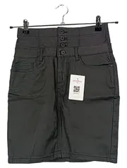 Vorschaubild 1 von Damen Bleistiftrock Gr. 36 Schwarz Business Viskose Midirock