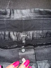 Vorschaubild 10 von Damen Bleistiftrock Gr. 36 Schwarz Business Viskose Midirock