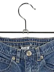 Vorschaubild 2 von Baby Gap Mädchen Jeans Hose Bootcut Blumenstickerei Gr. 12-18 Monate