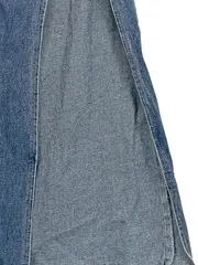 Vorschaubild 4 von Damen Jeansrock Blau XS Casual mit Schlitz Maxirock