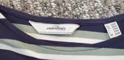 Vorschaubild 2 von Essentials Damen Jerseykleid gestreift Gr. 40/42 Blau Maritim