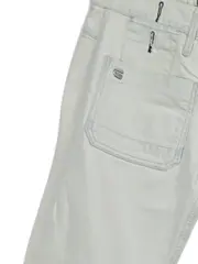 Vorschaubild 3 von Herren Jeans Regular Fit Weiß Gr. W33 L31 Baumwolle