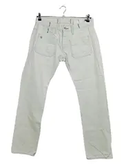 Vorschaubild 1 von Herren Jeans Regular Fit Weiß Gr. W33 L31 Baumwolle