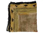 Vorschaubild 1 von Damen Schal Tuch 90x90 cm Abstrakt Viskose Mehrfarbig Casual