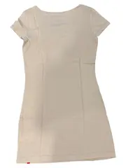 Vorschaubild 3 von EDC Damen T-Shirt Basic Beige Gr. 34/XS Baumwolle Kurzarm