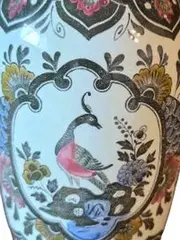 Vorschaubild 3 von Paon Vase Porzellan Pfau Traditionell Mehrfarbig 25cm