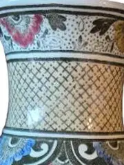 Vorschaubild 4 von Paon Vase Porzellan Pfau Traditionell Mehrfarbig 25cm