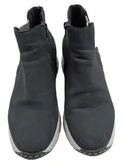 Vorschaubild 2 von Damen Stiefeletten Gr. 38 Schwarz Komfort Ankle Boots Keilabsatz