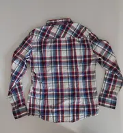 Vorschaubild 6 von EDC Herren Freizeithemd Kariert L Mehrfarbig Baumwolle Langarm Casual