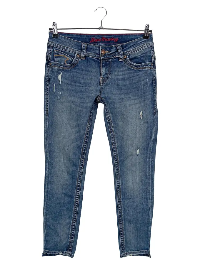 BLUE MONKEY Jeans Slim Fit Bild 1