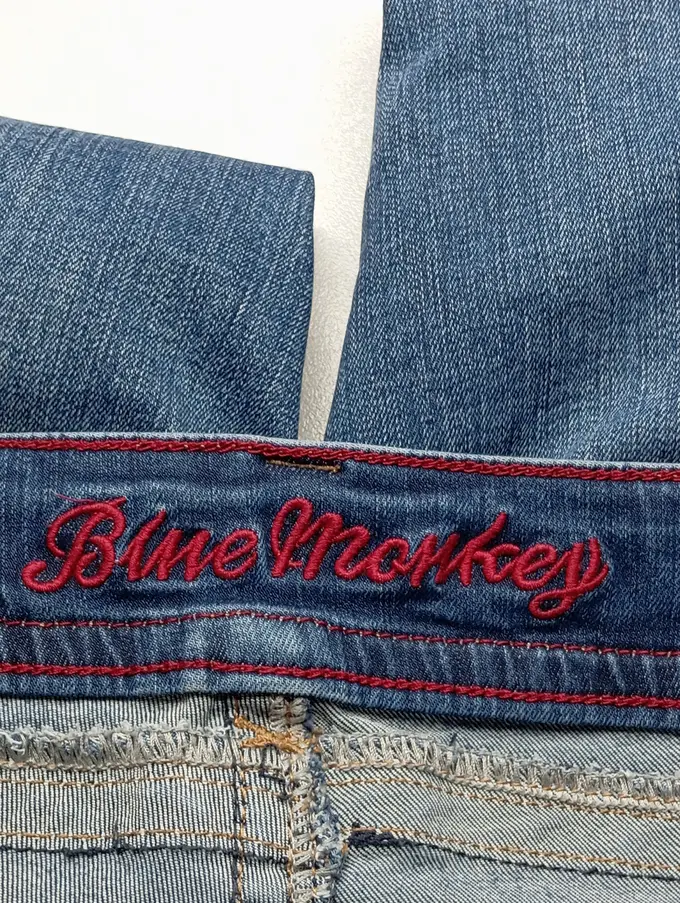 BLUE MONKEY Jeans Slim Fit Bild 3