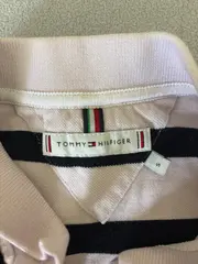 Vorschaubild 3 von Damen Poloshirt Gestreift Blau Größe S Kurzarm