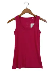 Vorschaubild 1 von Damen Unterhemd Gr. 34 Pink Basic Tank Top Baumwolle