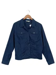 Vorschaubild 1 von Damen Jeansjacke Gr. 46 Blau Casual Baumwolle Stickerei