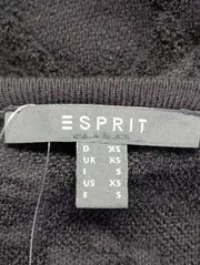 Vorschaubild 4 von Etuikleid Damen Gr. 32/XXS Schwarz Viskose Blumenmuster Elegant