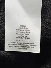 Vorschaubild 6 von Etuikleid Damen Gr. 32/XXS Schwarz Viskose Blumenmuster Elegant