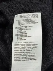 Vorschaubild 5 von Etuikleid Damen Gr. 32/XXS Schwarz Viskose Blumenmuster Elegant