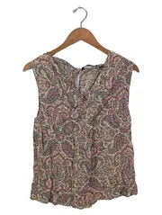 Vorschaubild 1 von Woman Top Paisley Print Ärmellos Mehrfarbig Gr. 40;L Bohemian