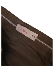 Vorschaubild 2 von Herren Cargo Shorts Bermuda Oliv Grün W32 Baumwolle