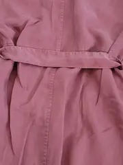 Vorschaubild 4 von Damen Wickelkleid Freizeitkleid Gr. 36/S Braun Lyocell Casual