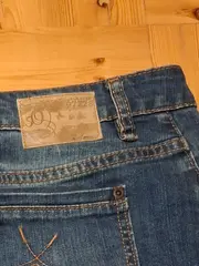 Vorschaubild 3 von Damen Jeansrock Gr. 36 Blau Casual Midirock