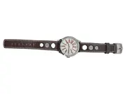 Vorschaubild 1 von Herren Armbanduhr 101092 Braun Leder Vintage Klassisch Uhr
