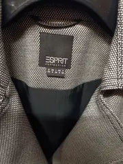 Vorschaubild 2 von Damen Blazer Jacke Grau Meliert Gr. 34 XS Business