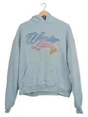 Vorschaubild 1 von Herren Kapuzenpullover Hoodie Blau XL Streetwear Schriftzug